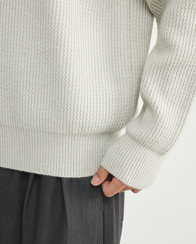 De Vintage Zeemeeuw Kraag Polo Sweater