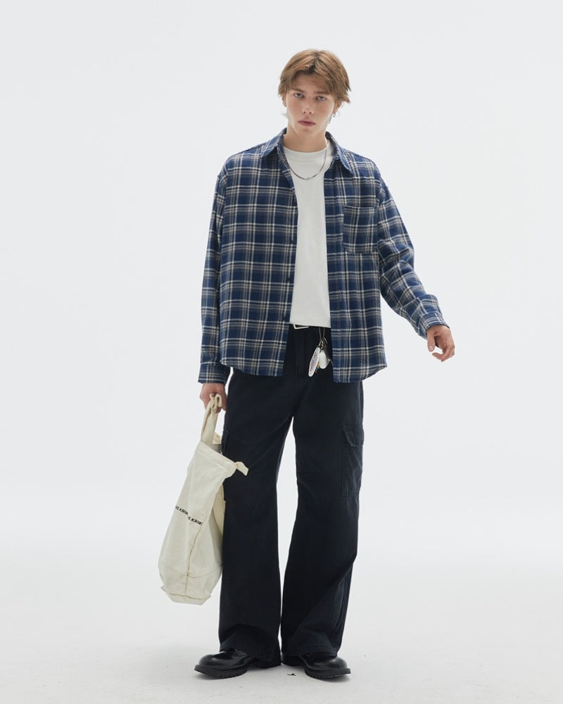 Cargo Jeans met wijde pijpen