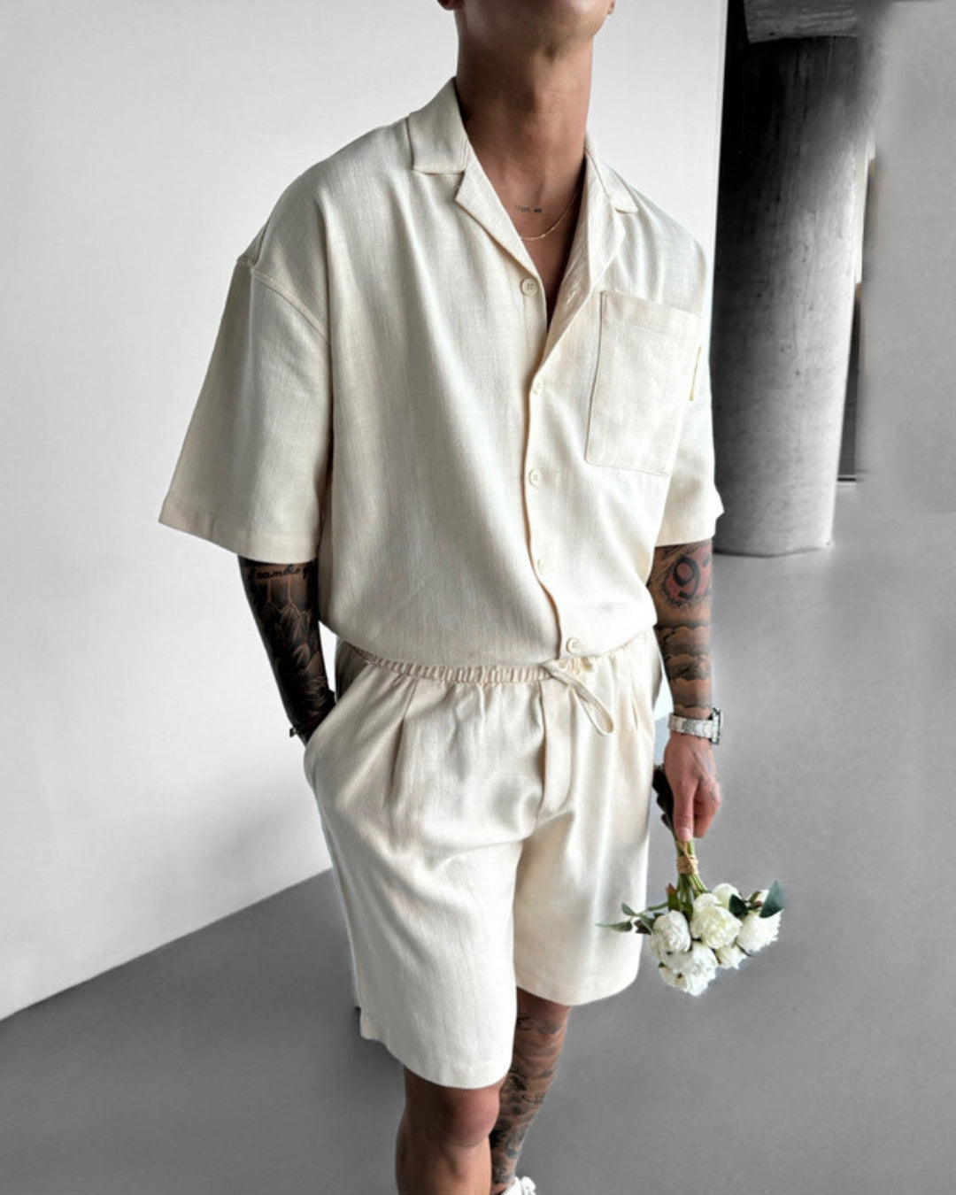 Relaxte linnen mix set