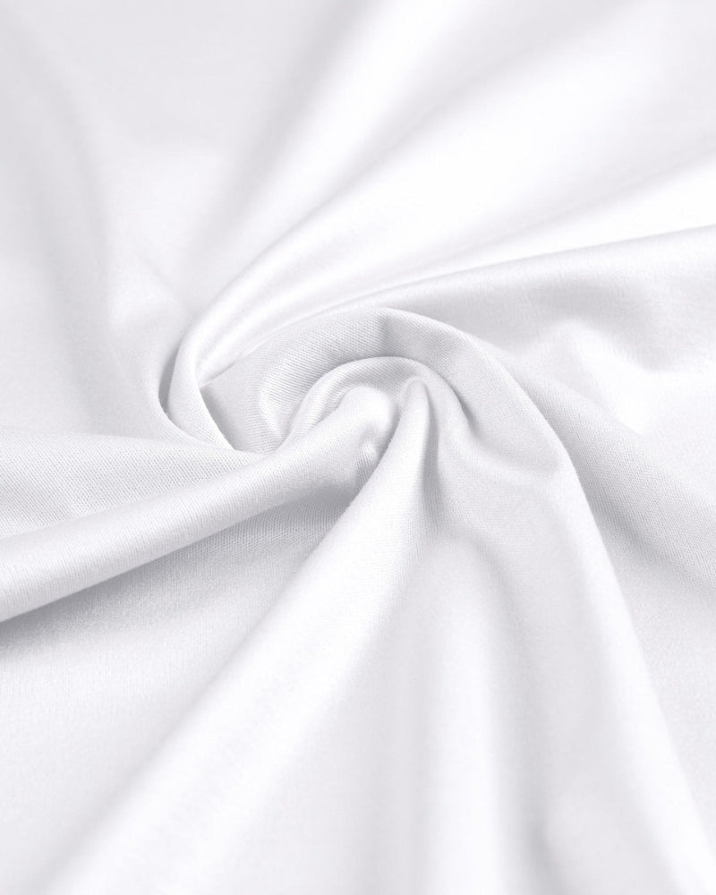 Shiny T-shirt met ronde hals