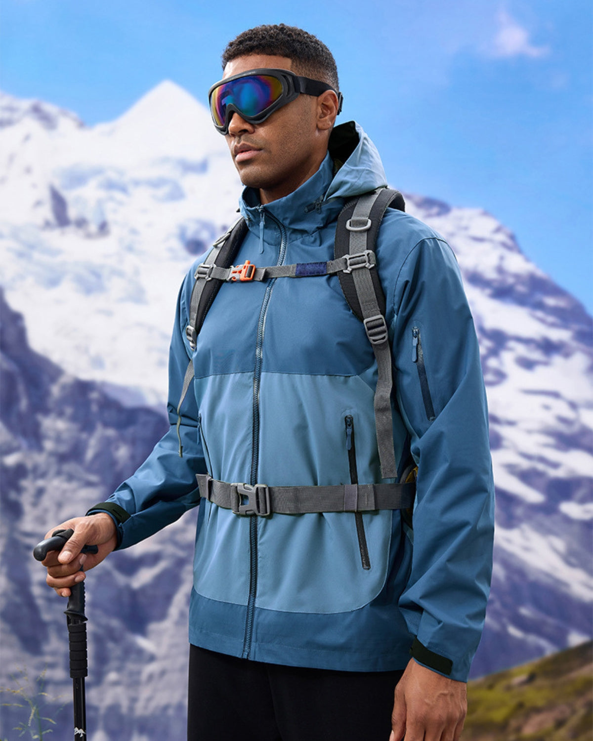 Summit Pro Waterdicht Windjack met capuchon