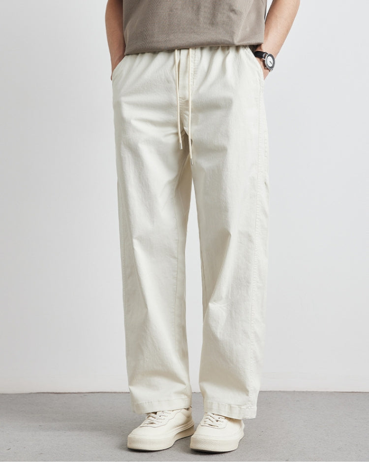 Comfort broek met koordsluiting