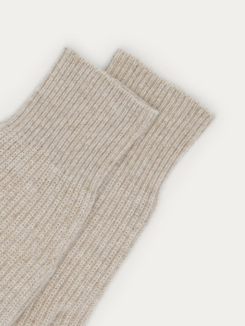 Wollen handschoenen - melk