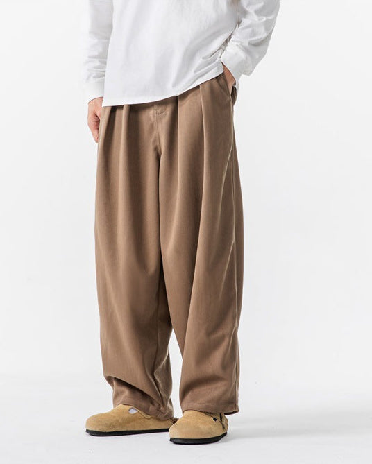 The Haven Weave Wide Trousers