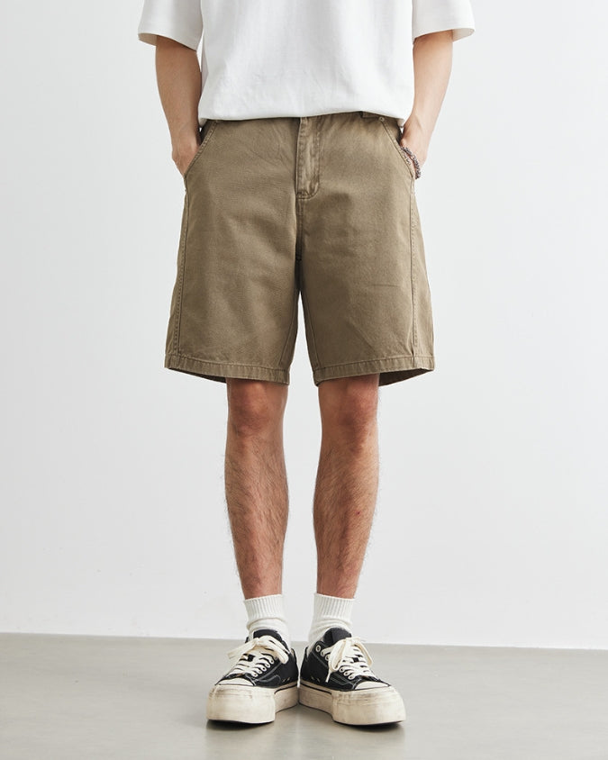 Foundry Canvas Denim Korte Broek