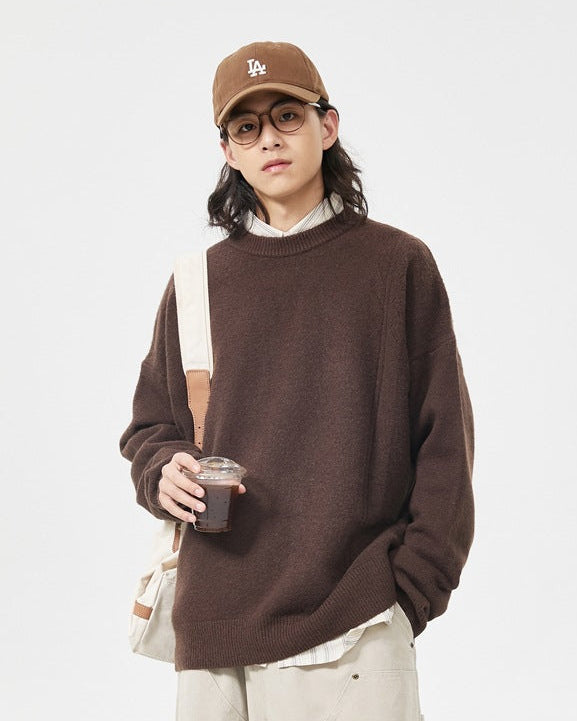 The Ellerton Round Neck Pullover Sweater