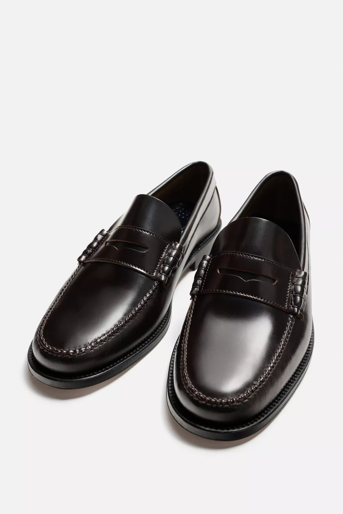 TATE'S LEREN LOAFER