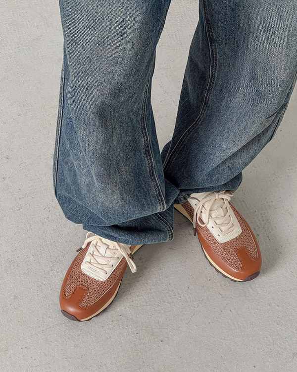 Geweven Retro Sneakers