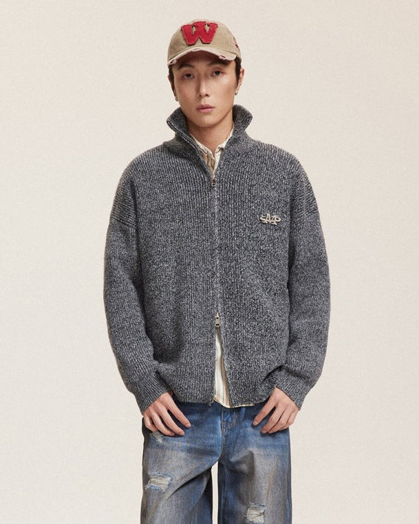 The Urban Edge Zipper Cardigan