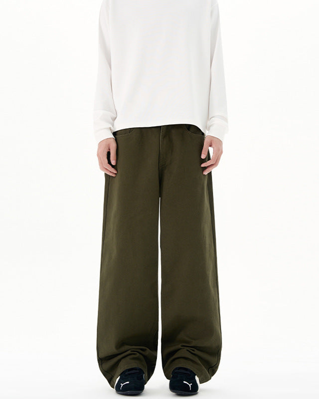 Lumen Drape Jeans met wijde pijpen