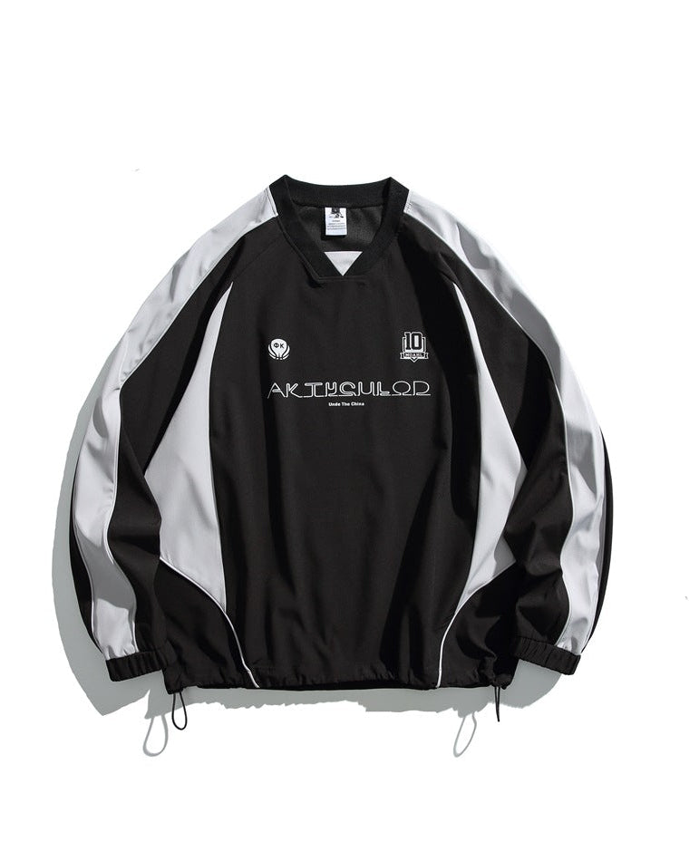 The Lennox V-Neck Raglan Sleeve Sweatshirt