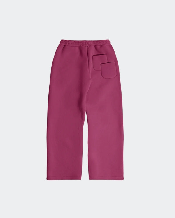 Jogger de perna larga oversized