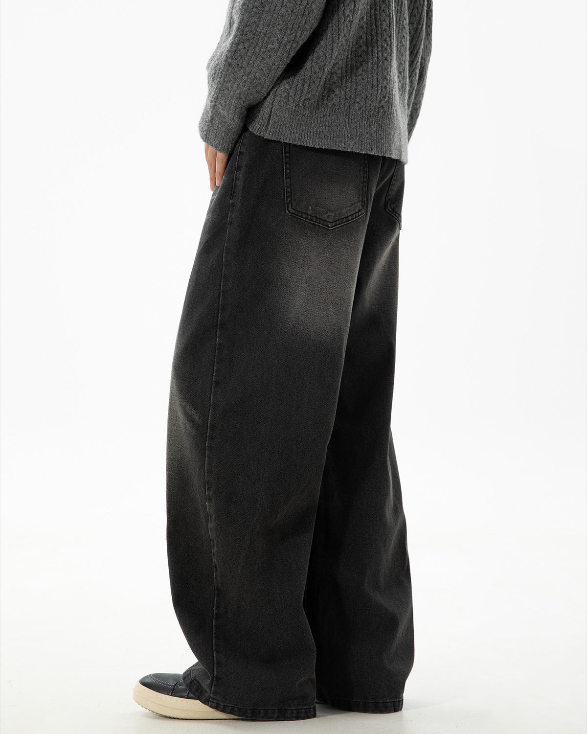 Calça jeans reta Whisper Fade