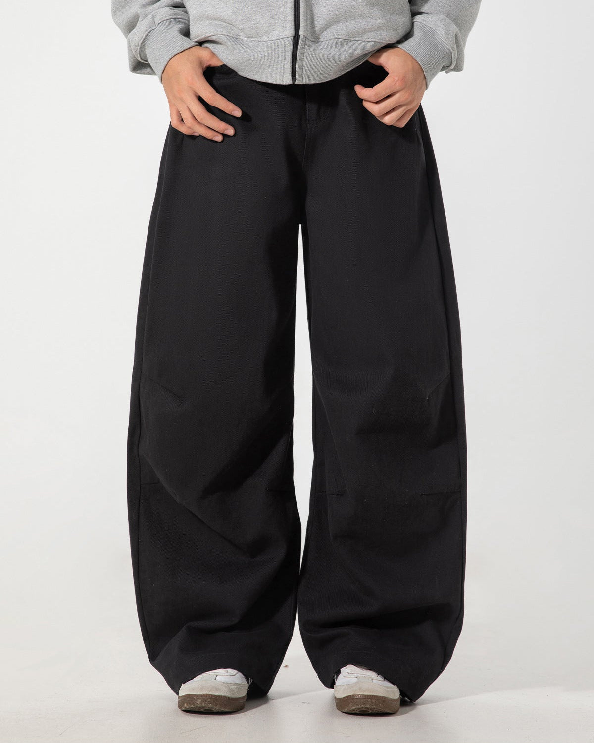 Jeans Vintage Cargo com pregas