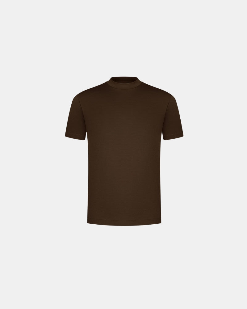 Camiseta de gola alta Shiny