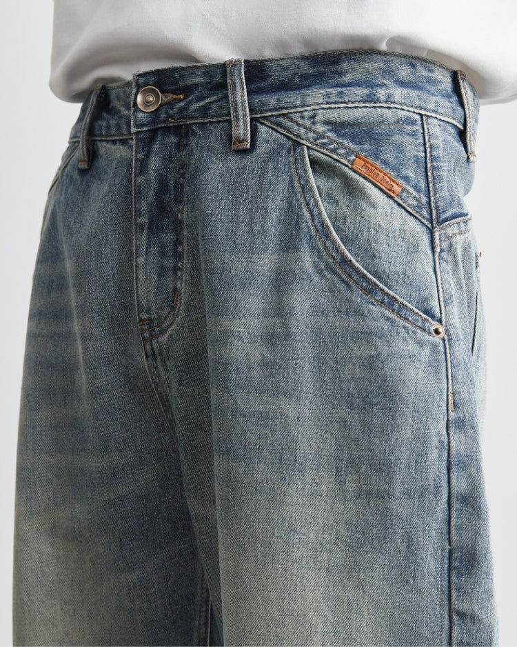 Jeans de pernas largas Heritage Fade