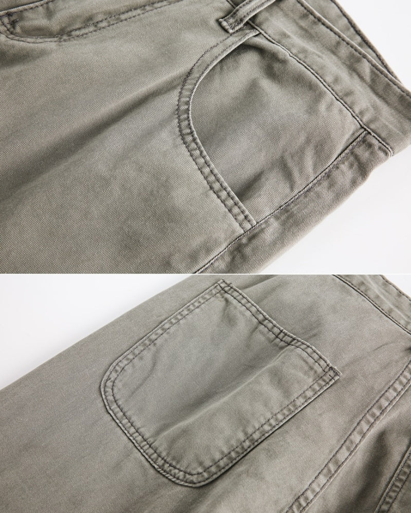 Jeans Wide Leg Cargo