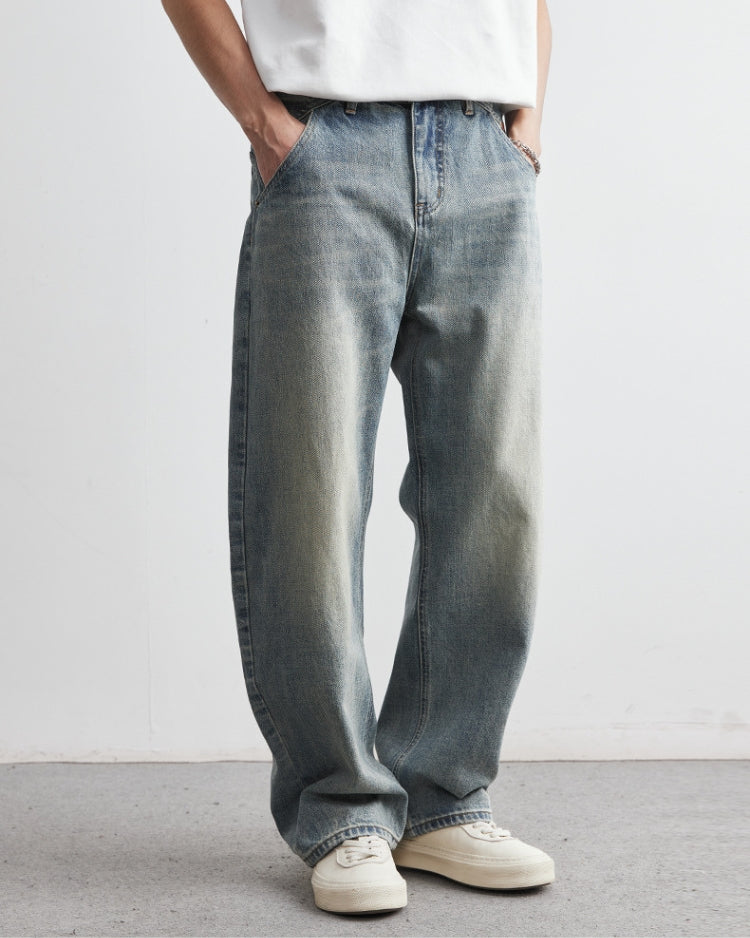Jeans de pernas largas Heritage Fade