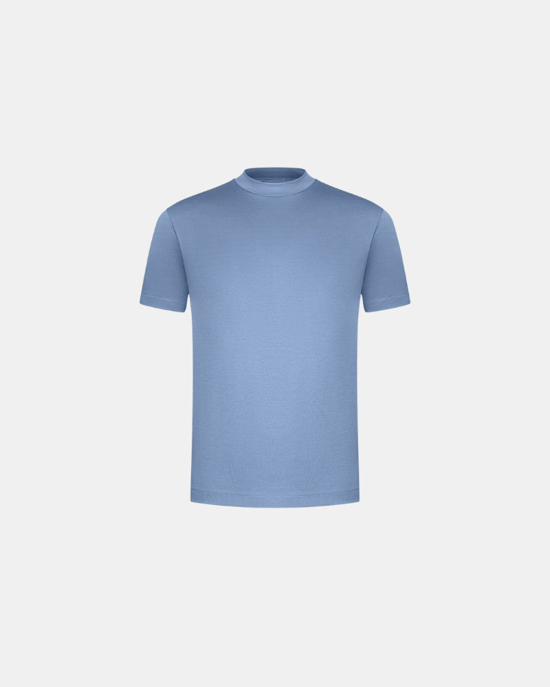 Camiseta de gola alta Shiny
