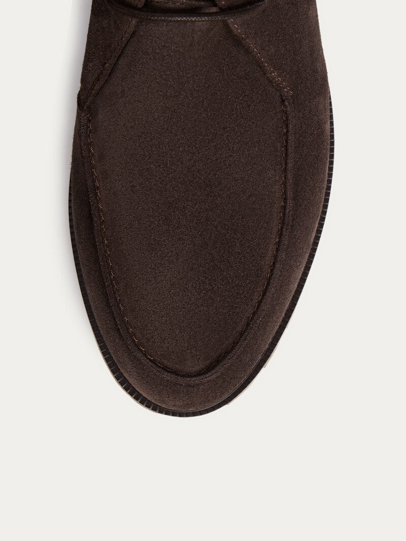 Botas com cadarço Dark Chocolate