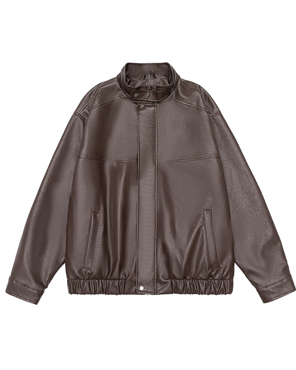 The Atlas Edge Motorcycle Leather Jacket