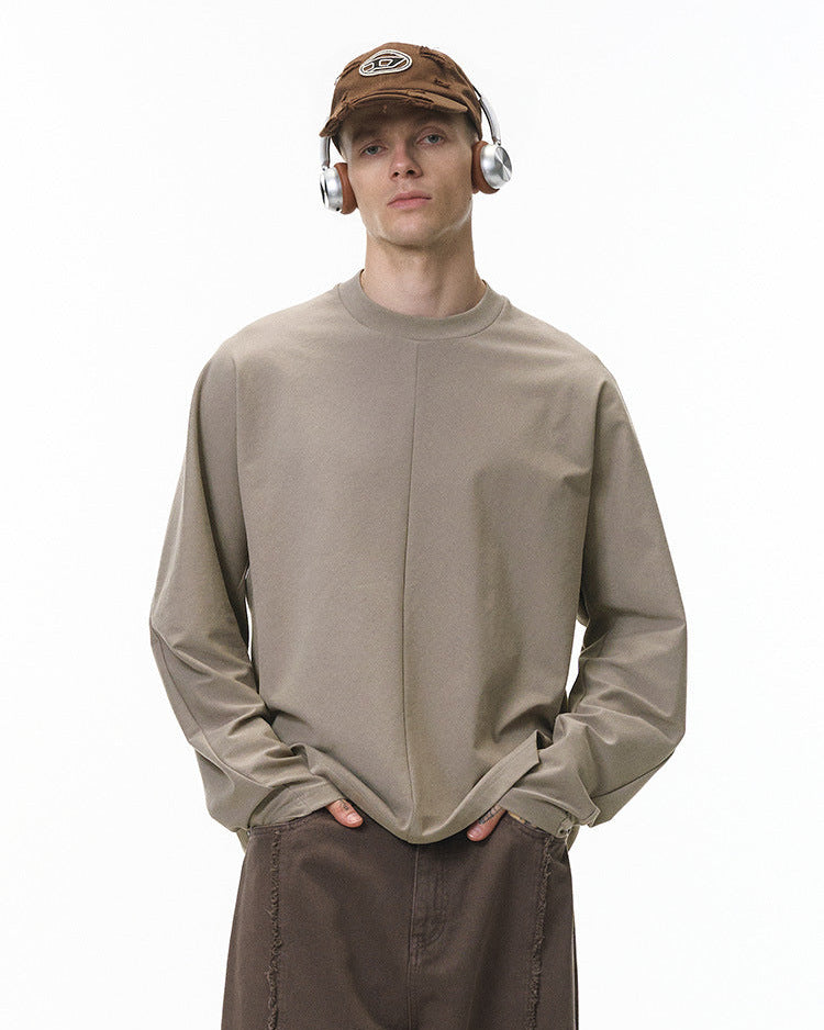 Blusa de manga longa com recorte The Contour