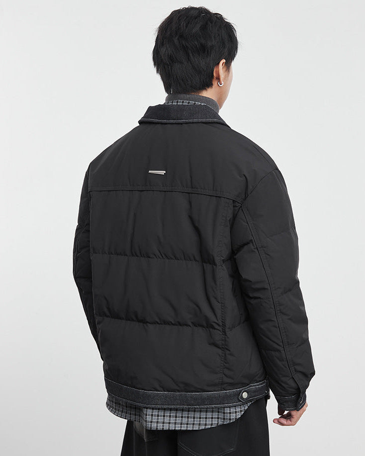 Casaco curto com lapela Ashbourne