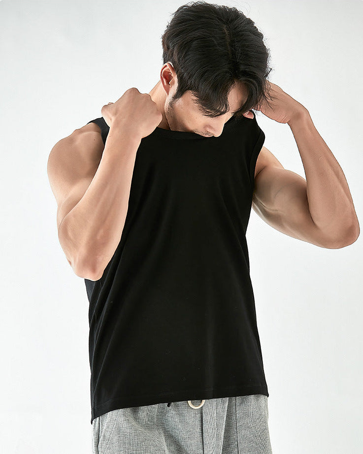 T-shirt sem mangas The Light Luxury Pima Cotton Ice Silk