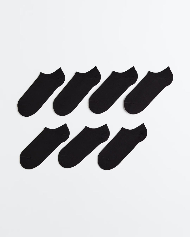 7 pares de meias até ao tornozelo