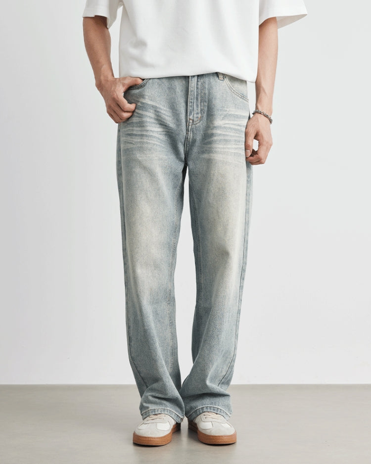 Calças de ganga Vintage Wash Relaxed Fit 0.3