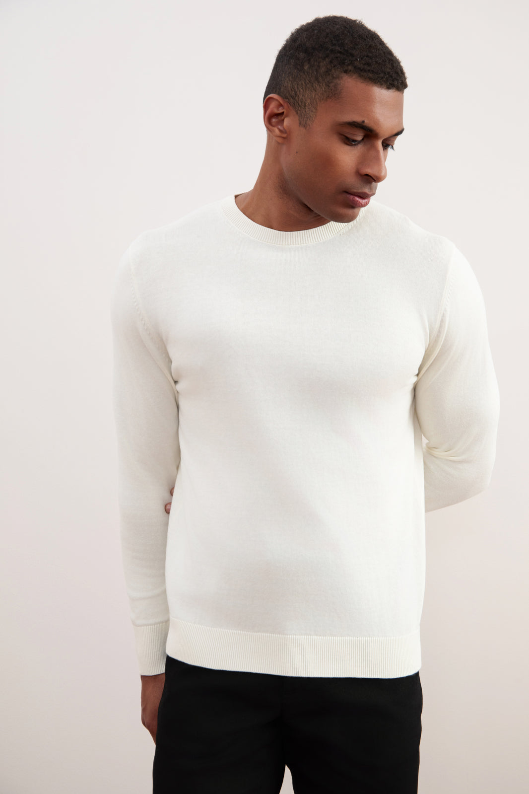 Camisola com gola redonda Off-White