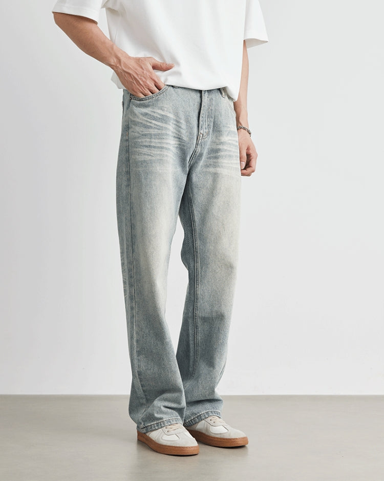 Calças de ganga Vintage Wash Relaxed Fit 0.3
