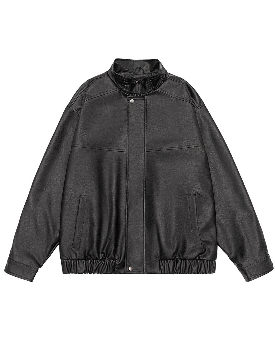 The Atlas Edge Motorcycle Leather Jacket