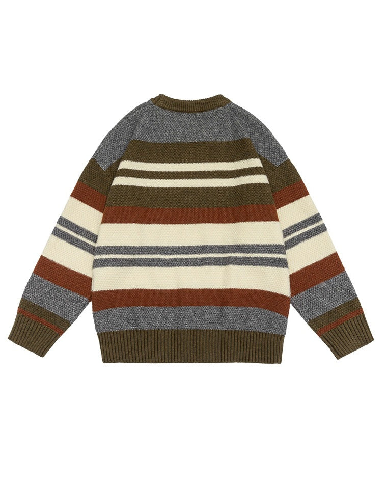 The Windward Stripe Crew Sweater