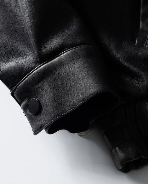 The Midnight Axis Leather Jacket