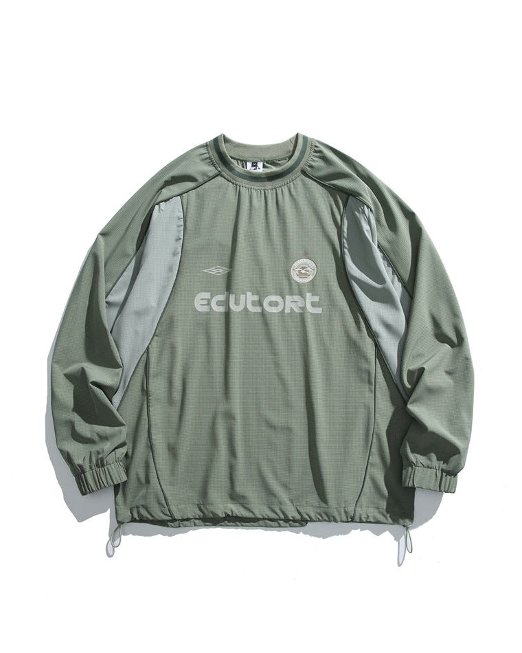 The Merin V-Neck Raglan Sleeve Sweatshirt