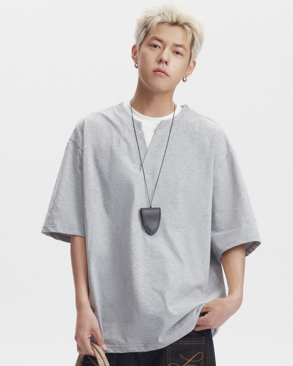 A T-shirt Layerform Dual Weave