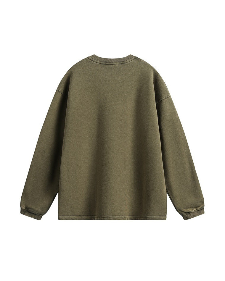 The Hudson Washed Knit Sweater