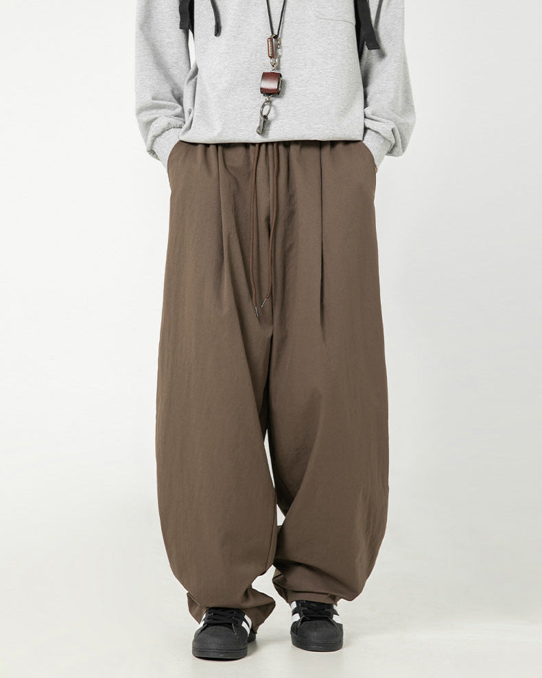 Брюки со складками Contour Pleat Drawstring