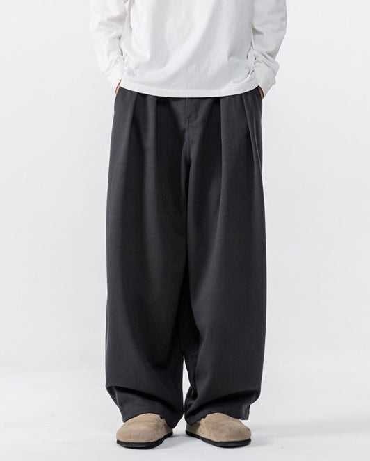 The Haven Weave Wide Trousers