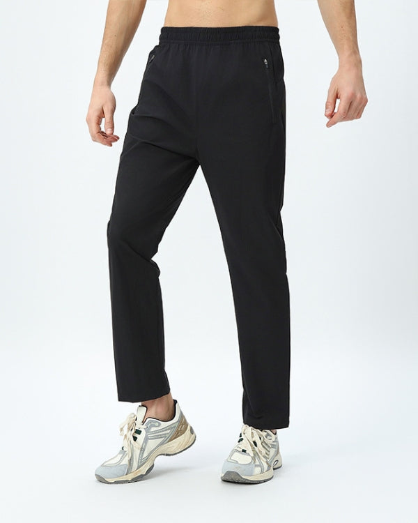 Технологичные дышащие брюки на молнии