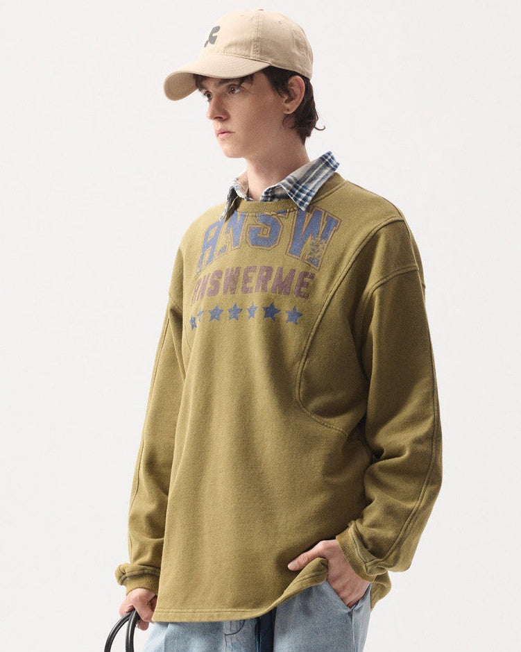 The Hudson Washed Knit Sweater