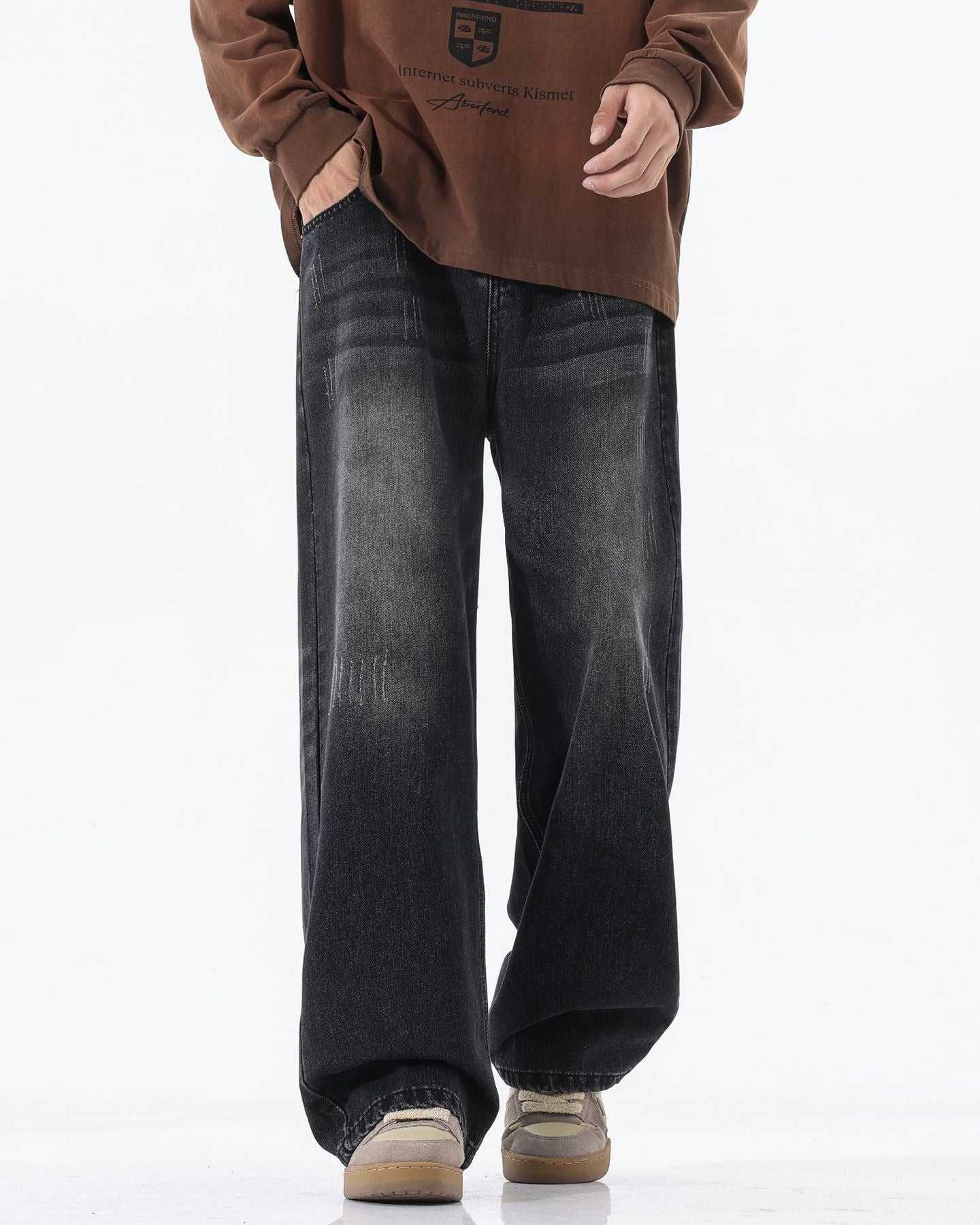 Renzo Vintage Whisker Jeans