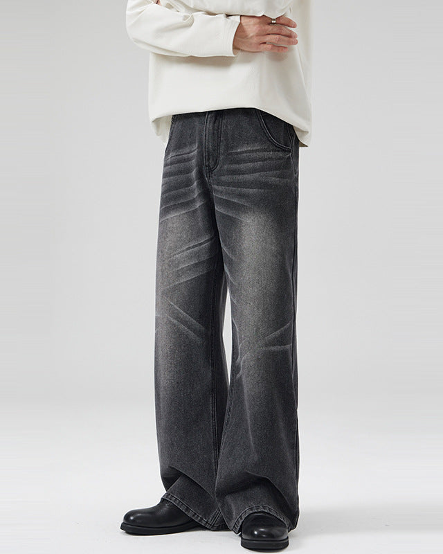 The Lazeward A-Line Wide Jeans