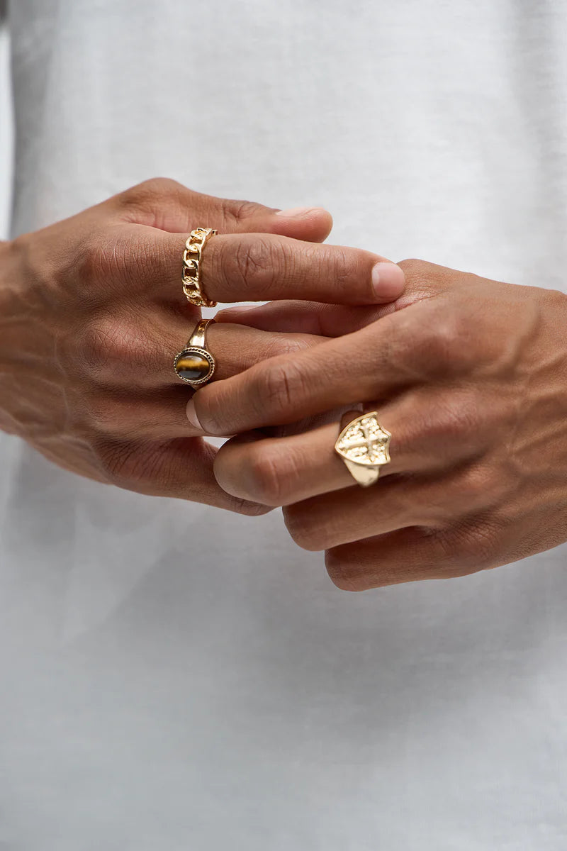 Meadowview Ring Set - Guld