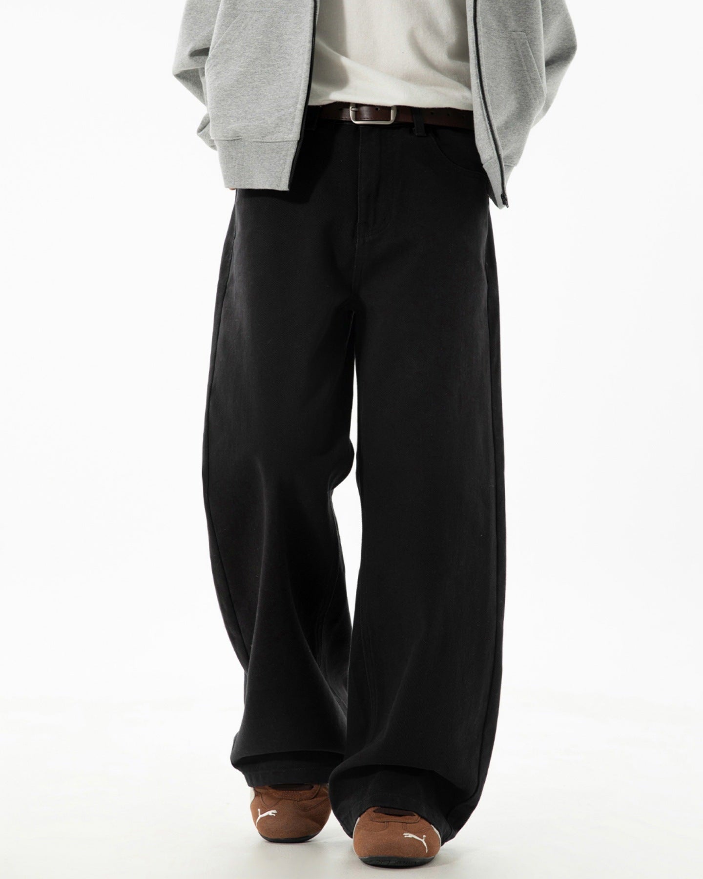 The Autumn Twill Straight Jeans