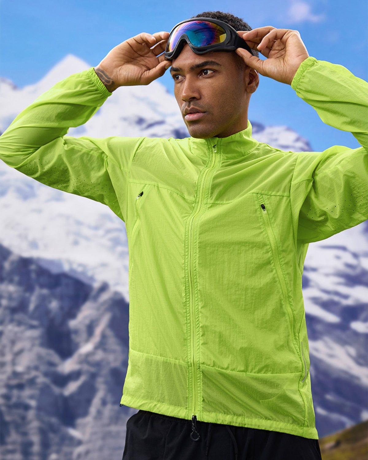 Lättvikts Windbreaker med hög prestanda