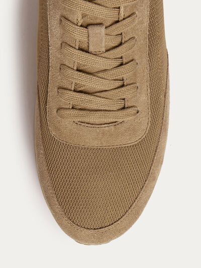 Iconic Low Runners Sneakers Mustard