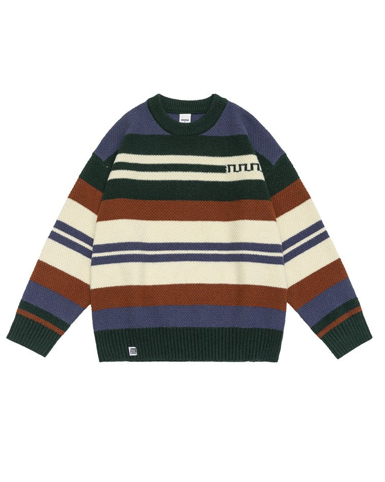 The Windward Stripe Crew Sweater