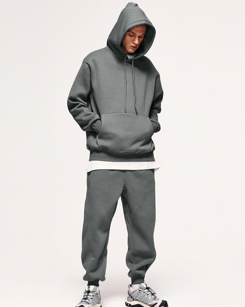 Tvådelat set - Hoodie-tröja och joggers